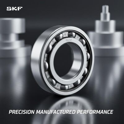 SKF Radial Ball Bearing Chrome Steel AISI 52100 dengan ZZ Seal untuk Kinerja Produksi Presisi