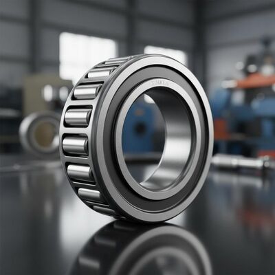 TIMKEN Bantalan rol silinder dengan kandang baja tipe segel terbuka baris tunggal untuk mesin berputar